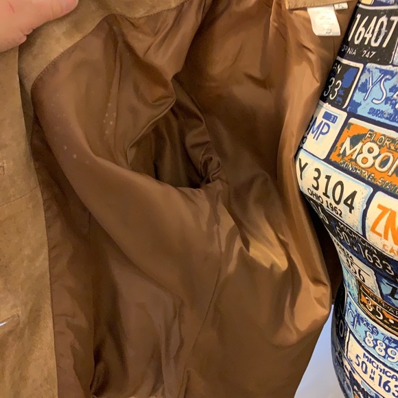 Leather Jacket with Leather Details and Accents - Picture 13 of 16